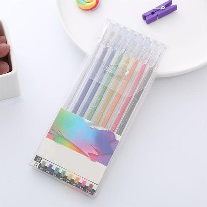 RadianceFlow™ Glitter Gel Pens — Ignite Your Creativity with Smooth, Smudge-Proof Sparkle That Lasts