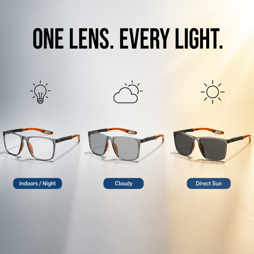 Visionary™ — Reduce Screen Glare Inside and Auto-Dim to Shades Outside