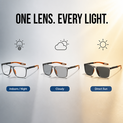 Visionary™ — Reduce Screen Glare Inside and Auto-Dim to Shades Outside