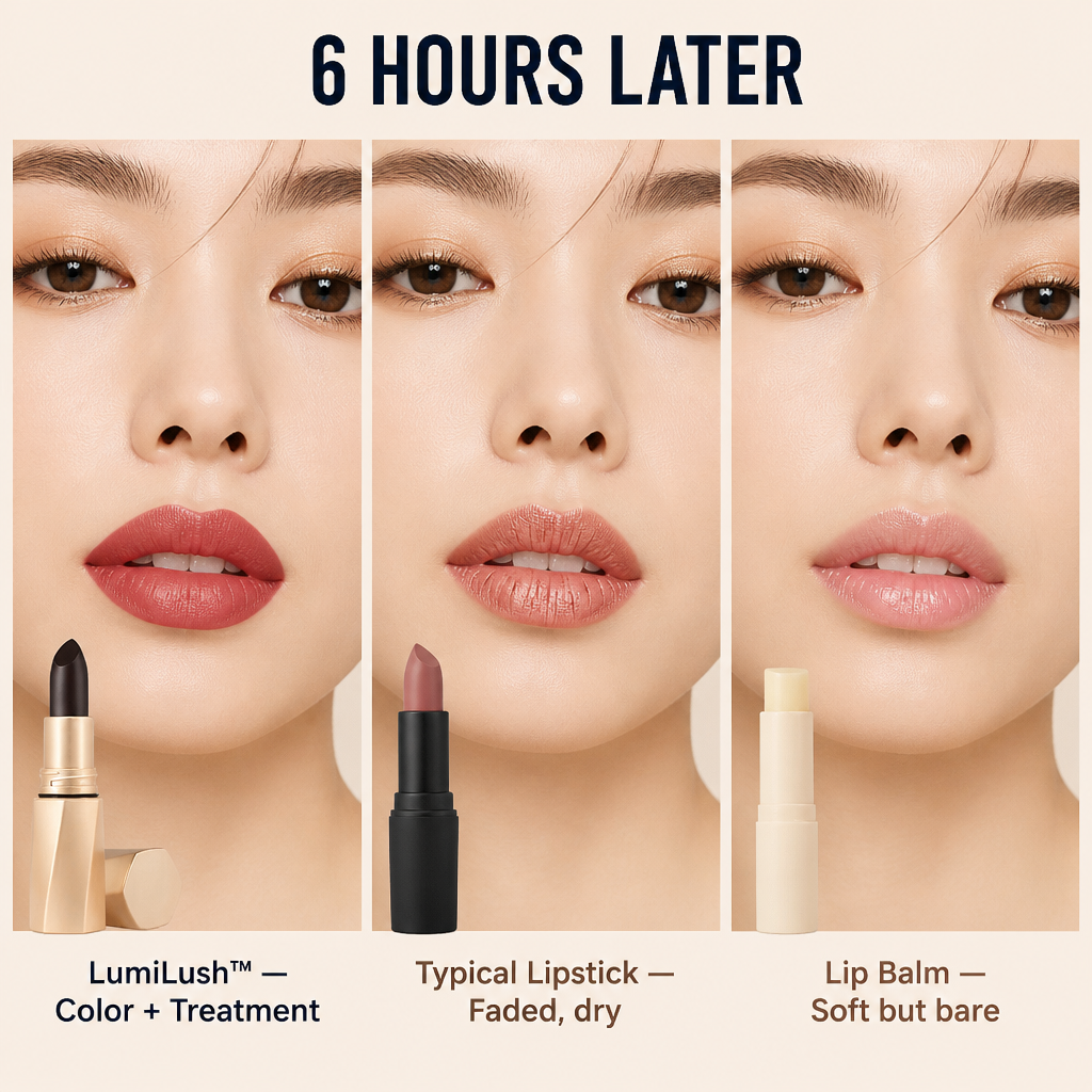 VelouraTint™ — All-Day Hydration Meets Unstoppable, Luscious Color
