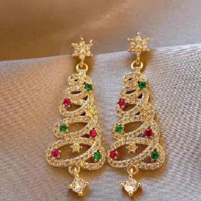 GlintRise™ Holiday Earrings — Shine Effortlessly All Night and Create Memories That Last