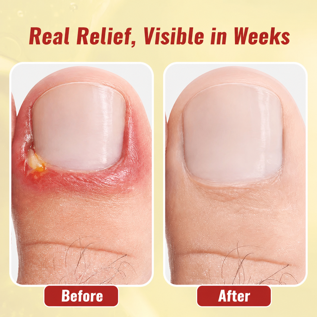 NailFortify™ — Relieve Painful Ingrown Toenails and Fungal Harm from Home