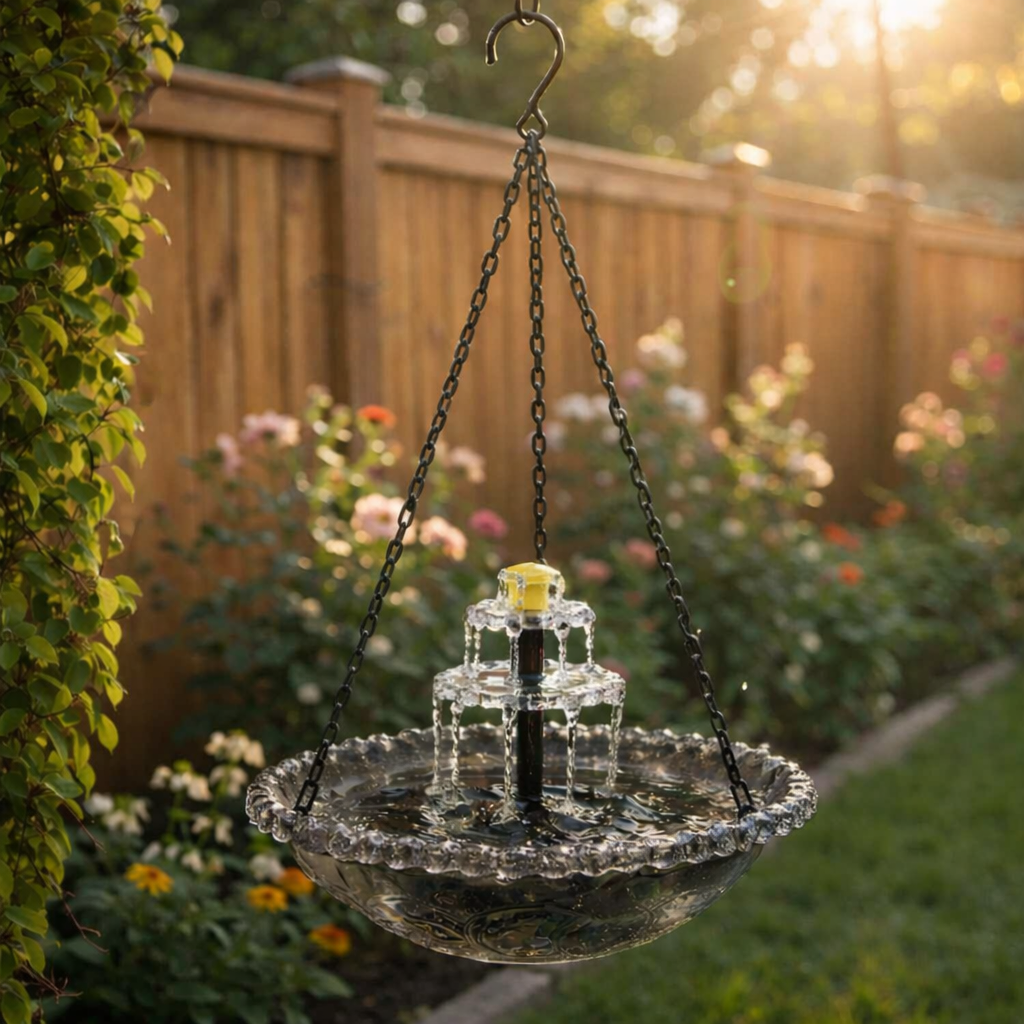 AquaLuxe™ Fountain — Sun-Powered Serenity That Brings Your Garden to Life