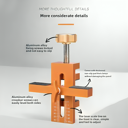 VersaFit™ Precision Template — Master Perfect Cabinet Doors with Lightning-Fast, Flawless Alignment