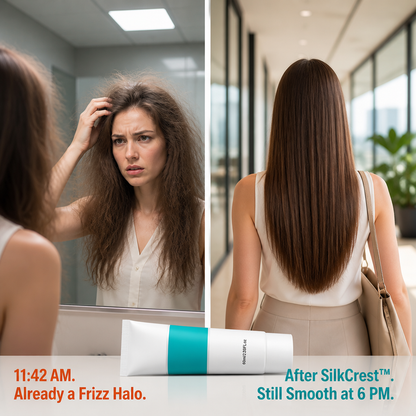 SilkCrest™ — Tame Frizz Fast in 3 Minutes, Avoid the $300 Salon Visit