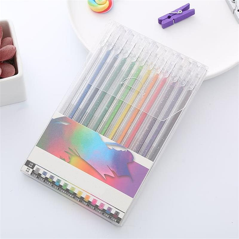 RadianceFlow™ Glitter Gel Pens — Ignite Your Creativity with Smooth, Smudge-Proof Sparkle That Lasts