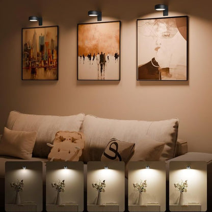 Brillanta™ — Ignite Your Walls with Colorful, Magnetic Art Lighting Magic