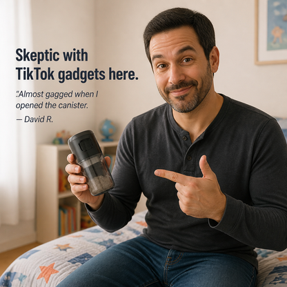 NanoPurify™ — Extract Hidden Dust Mites from Your Mattress in a Single Swipe