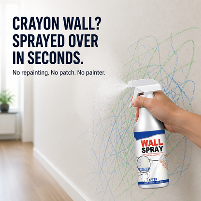 VeroCraft™ — Cover Crayon Marks, Scratches & Scuffs Without Repainting Walls