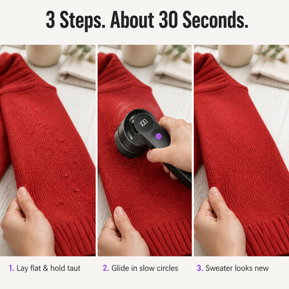 VibranceTrim™ — Bring Your Sweaters Back to Life and Wear Them Proudly Again