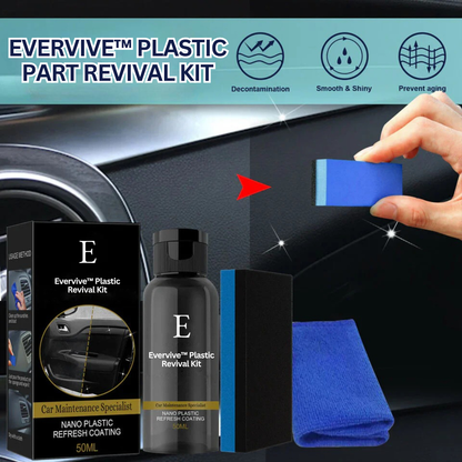 LuminaShine™ Plastic Rescue Kit — Bring Faded Car Plastics Back to Stunning, Showroom-Ready Shine Instantly