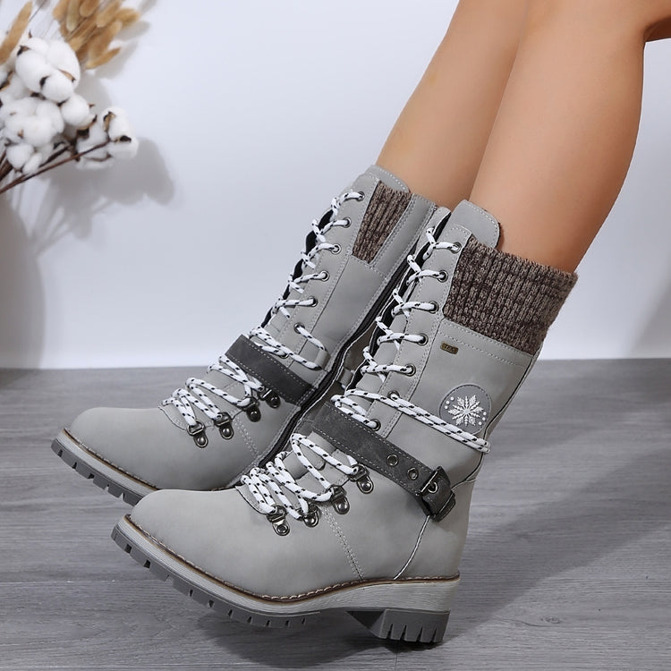 🔥Final Day: 60% Discount! ⏰👢Women's Waterproof Knee-High Snow Boots🎁