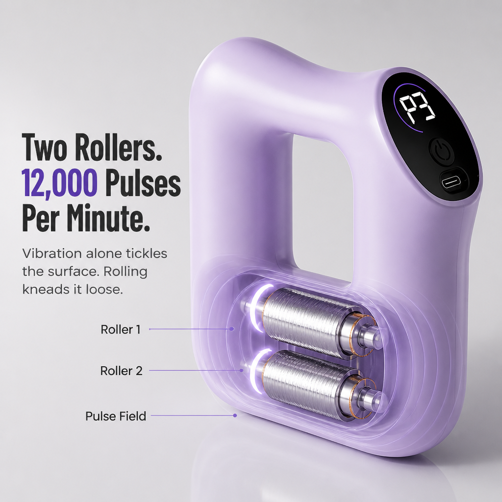 FasciaRoll™ — Ease Persistent Belly Tightness With Just 15 Quiet Minutes Daily