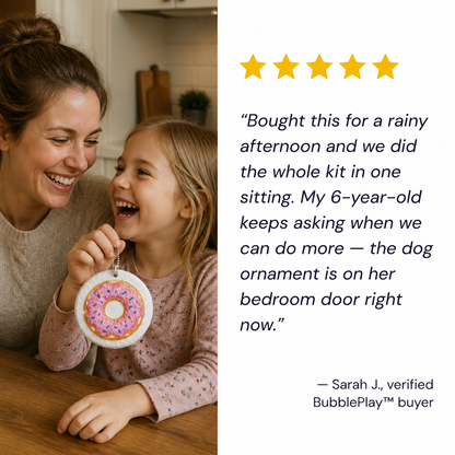BubblePlay™ — Transform Markers and Water Into 3D Puffy Keepsakes Kids Display Themselves