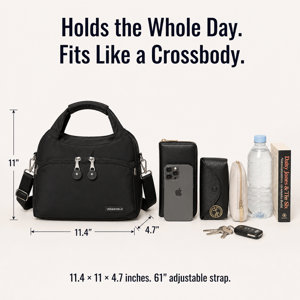 VeraShield™ — Pack Clever, Walk Light & Forget Pickpocket Fears