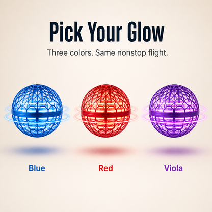 AeroLuxe™ Orb — Throw It, Float It, Boomerang It Right Back to You
