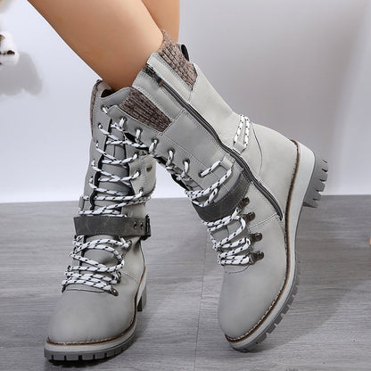🔥Final Day: 60% Discount! ⏰👢Women's Waterproof Knee-High Snow Boots🎁