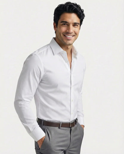 EdgePulse™ Shirt — Stay Fresh, Wrinkle-Free, and Unstoppable All Day Long