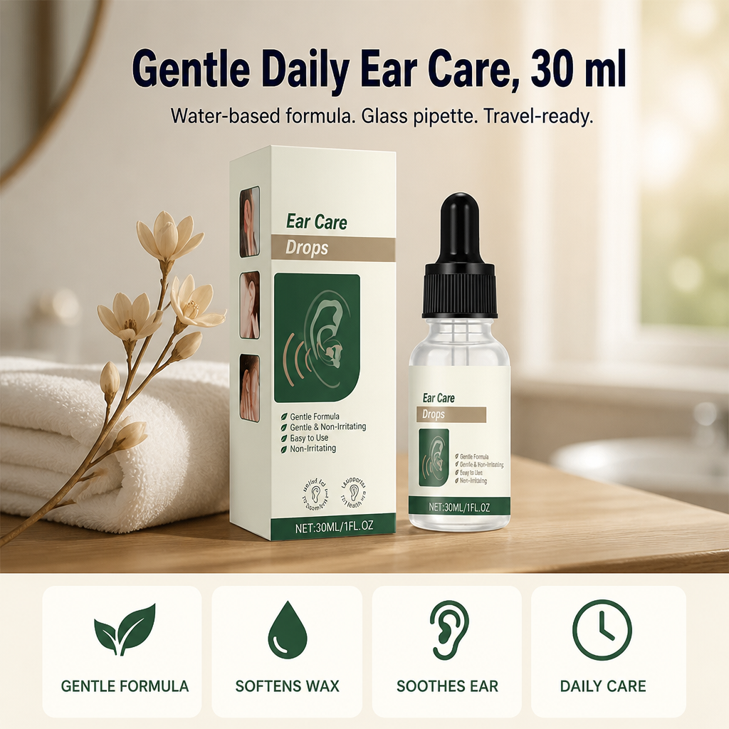 SereniSoothe™ — Loosen Tough Earwax and Quickly Clear That Blocked, Muted Sensation