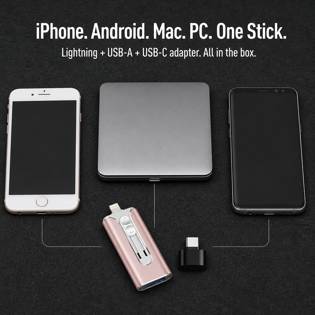 MemoraLink™ — Clear Space on Your iPhone Instantly, No iCloud Required