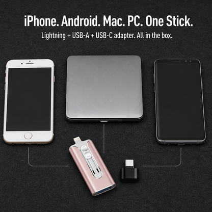 MemoraLink™ — Clear Space on Your iPhone Instantly, No iCloud Required