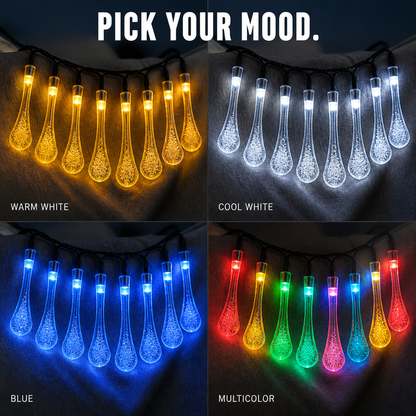 LuminaAura™ — Hang It Once, Solar Powered, Shine Through the Night Outdoors