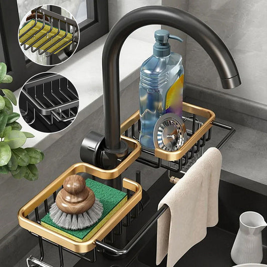 AquaNest™ — Turn Kitchen Chaos into Serene, Spotless Order Instantly