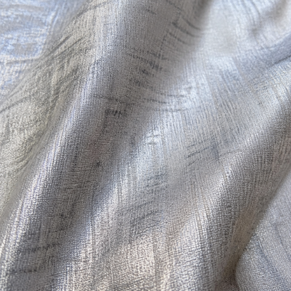 SilkenShade™ – Shiny Metallic Button-Down Shirt with Lapel Collar