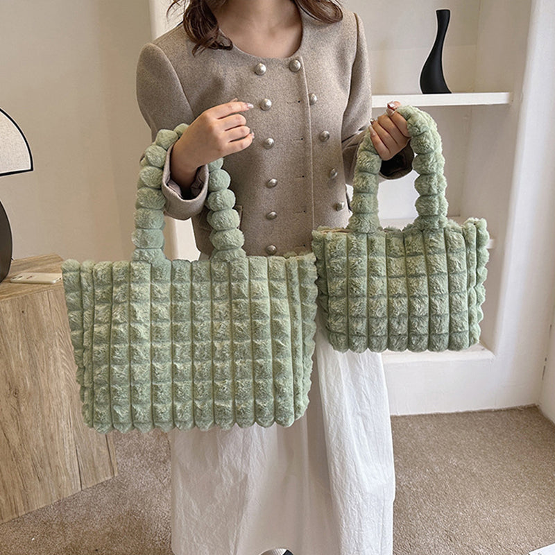 CozyChic Soft Plush Tote