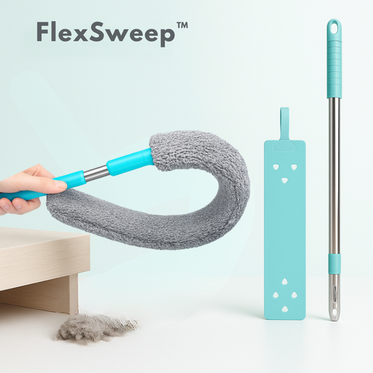 GlideFlex™ — Clean Every Hidden Spot Without Strain or Struggle