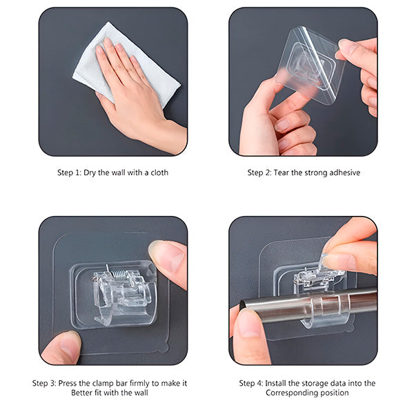 ClipGrip™ — Transform Clutter Into Calm with a Grip That Never Lets Go