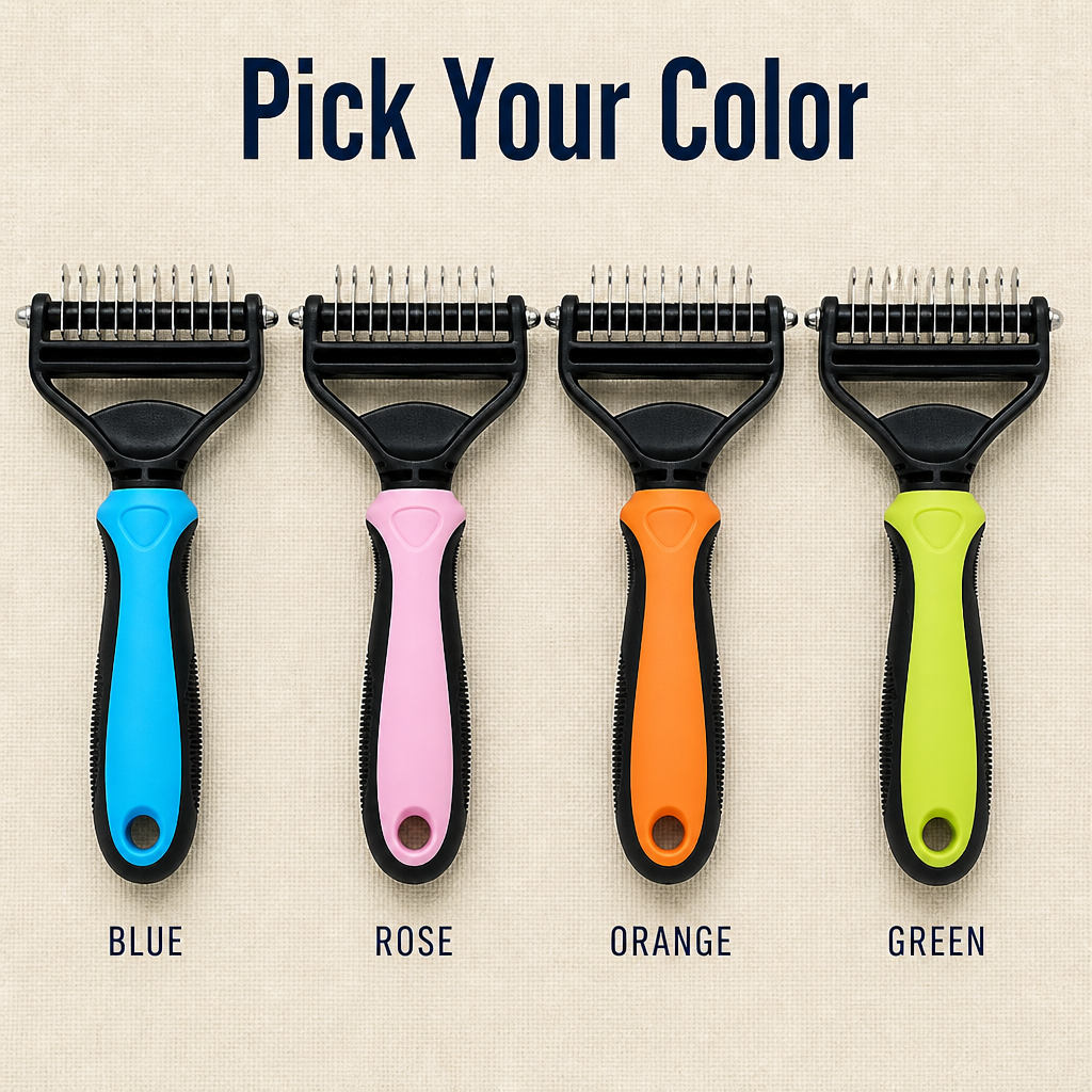 FurEase™ — Remove A Small Dog's Amount Of Undercoat Without The Yelping