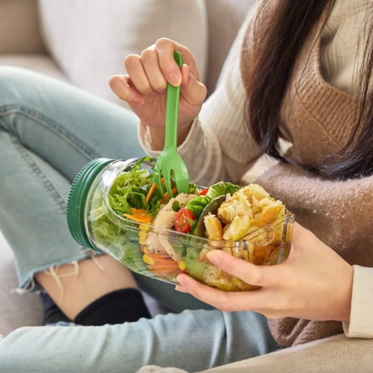 PureLayer™ Meal Pod — Keep Every Bite Crisp, Fresh, and Spill-Free On the Go