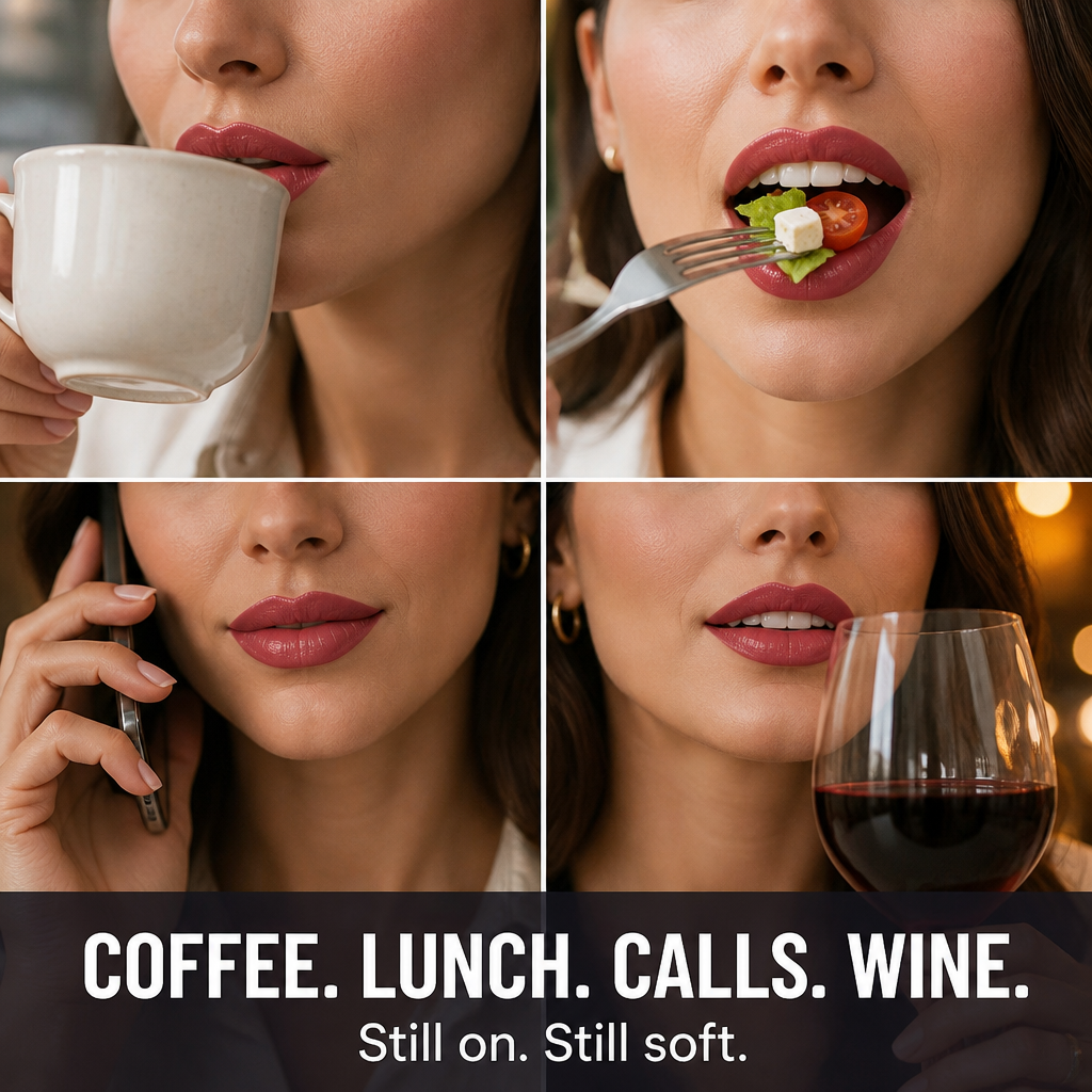 RadianceLock™ Lip Glow — Wear Vibrant Color That Stays Through Dinner Without Drying Out