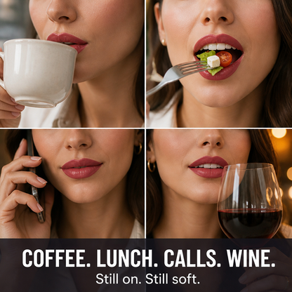 RadianceLock™ Lip Glow — Wear Vibrant Color That Stays Through Dinner Without Drying Out