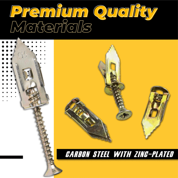 TitaniumLock™ — Screw in Ultimate Strength and Keep Your Walls Spotless