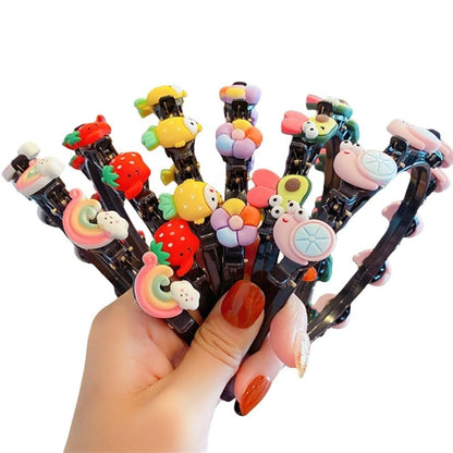 GlimmerPetal™ Hairpin Headband Set — Light-Up Her Look with All-Day Comfort and Magical Style