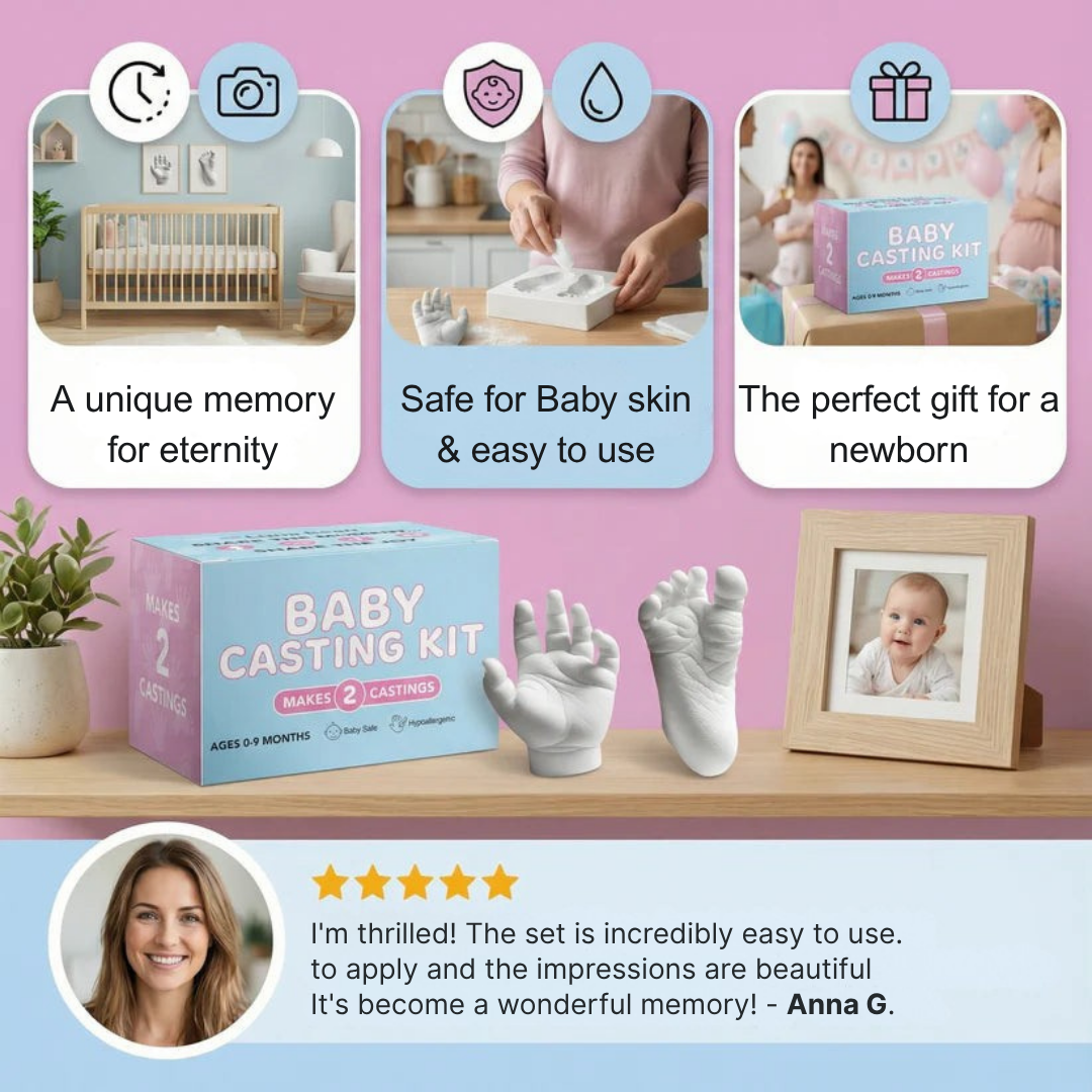 TinyTreasures™ — Capture Every Precious Detail to Relive the Magic of Your Baby’s First Touches Forever