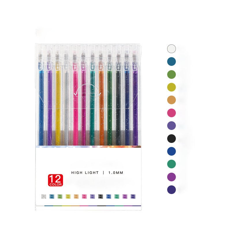 LumaScript™ Gel Pens — Unleash Vivid, Smudge-Free Masterpieces with Every Stroke