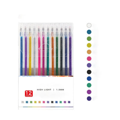 LumaScript™ Gel Pens — Unleash Vivid, Smudge-Free Masterpieces with Every Stroke