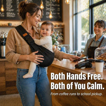 LumaNest™ Sling — Enjoy Seamless Bonding and Comfortable All-Day Baby Carrying
