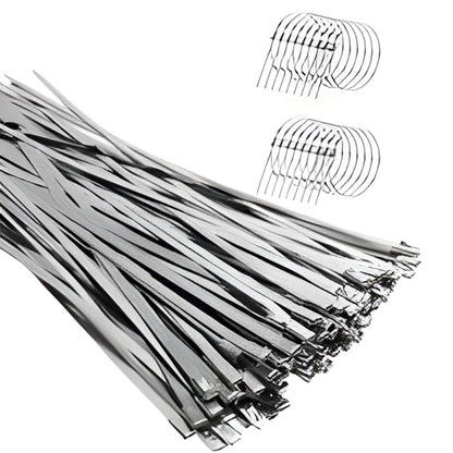 IronGrip™ Stainless Steel Cable Ties — Lock Down Your Load with Unbreakable Confidence
