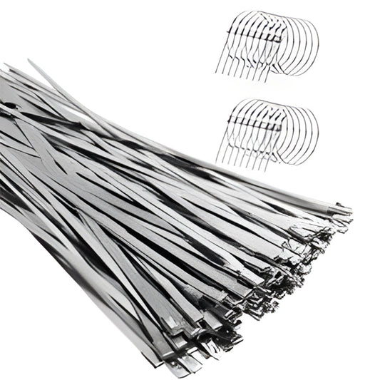 IronGrip™ Stainless Steel Cable Ties — Lock Down Your Load with Unbreakable Confidence