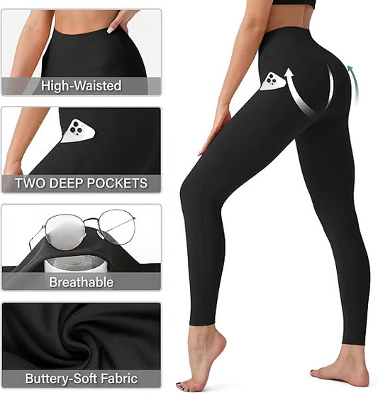 VivaSculpt™ Performance Leggings — Shape Your Best Curves with All-Day Comfort and Confidence