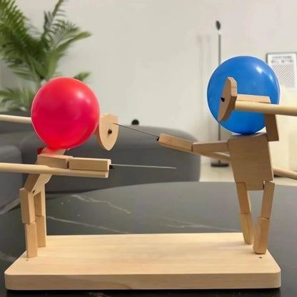 50% OFF | WoodKnights - Balloon Bamboo Man Sword Fighting Set - Comes with 100 Balloons [Final Day Discount]