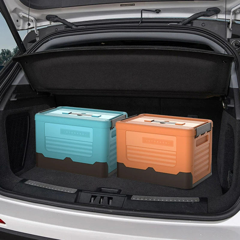 Storage Organizer with Lid, Foldable Design