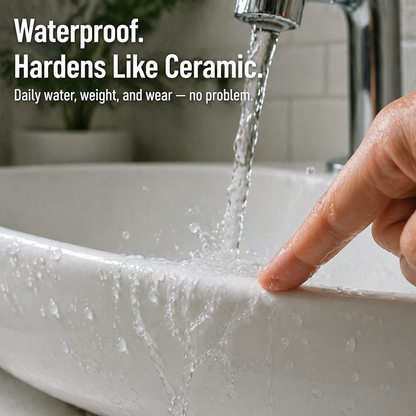 LuxePatch™ — Match Color & Repair Cracked Tile, Stone, or Porcelain Instantly