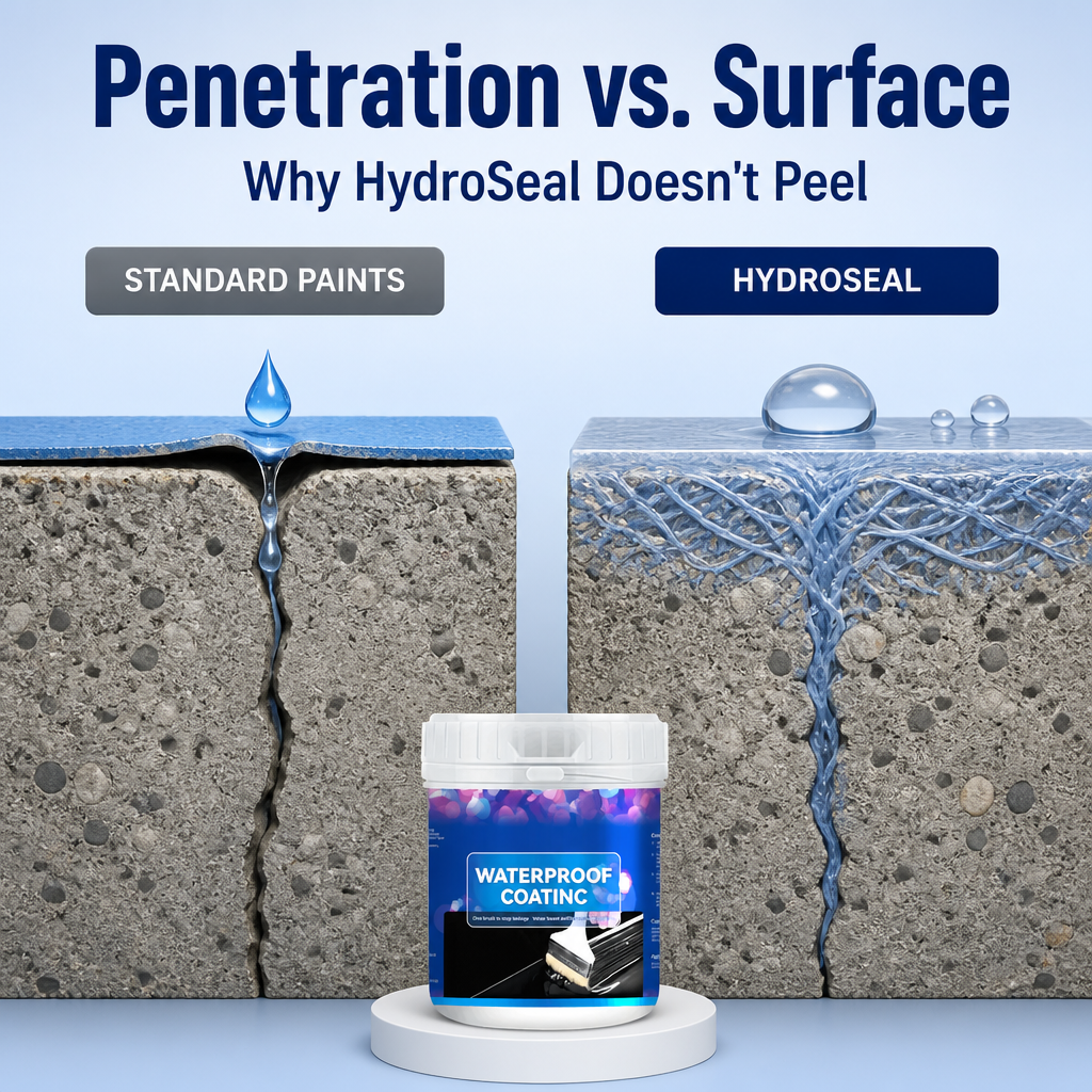 HydroSeal™ — End Repeated Repairs on That Leak Each Rainy Season