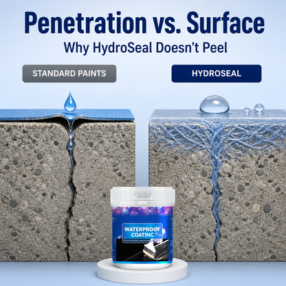 HydroSeal™ — End Repeated Repairs on That Leak Each Rainy Season