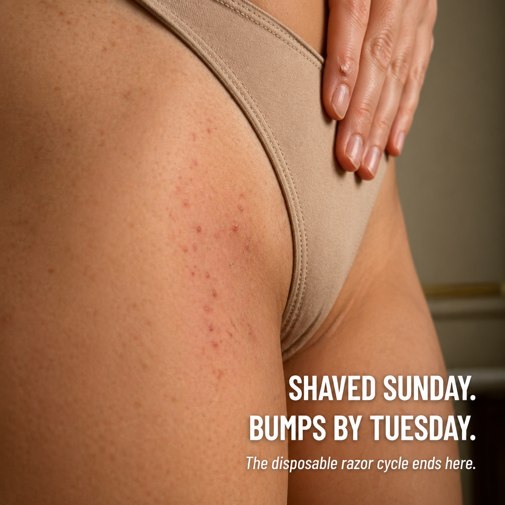 RadianceGlide™ — Smooth Shaving for Face, Bikini & Underarms, Bump-Free